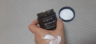 비프리코스메틱 뉴 프레쉬 크림 80ml — 5점을 준 리뷰어가 2023년 2월 올린 사용 사진