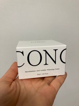 CONC 콩크 미로탐누스 안티링클 화이트닝 크림 — 5점을 준 리뷰어가 2021년 2월 올린 사용 사진