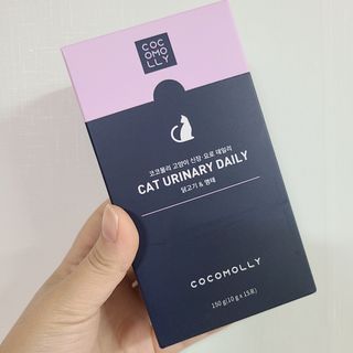코코몰리 고양이 구강• 헤어볼 데일리 /신장• 요로 데일리 — 5점을 준 리뷰어가 2021년 1월 올린 사용 사진