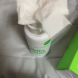 whol 키토클린 200ml - 항균항바이러스 강아지 눈 코 입 귀 세정탈취 고양이 턱드름제거 무향 워터리스 대용량 — 5점을 준 리뷰어가 2022년 10월 올린 사용 사진