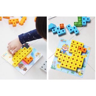 애니블록 뽀로로 퍼즐 스타터 — 5점을 준 리뷰어가 2021년 1월 올린 사용 사진