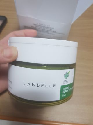 랑벨 랑바이오 블랙 시카 퀵 패드 100매 (3초 쿨링/3분 흡수, 블랙비 프로폴리스/시카 4종 함유, 대용량) — 5점을 준 리뷰어가 2022년 7월 올린 사용 사진