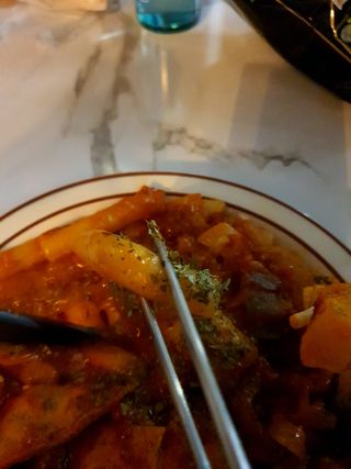 한성기업 무볼레 닭떡볶이+해물떡볶이 2종 세트 — 5점을 준 리뷰어가 2021년 10월 올린 사용 사진