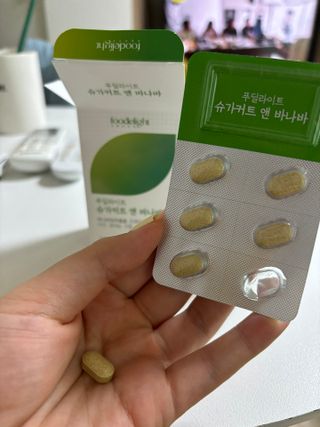 [푸딜라이트] 쉽게 살 찌는 체질이라면 혈당관리 시작, 슈가커트 앤 바나바 — 5점을 준 리뷰어가 2024년 8월 올린 사용 사진