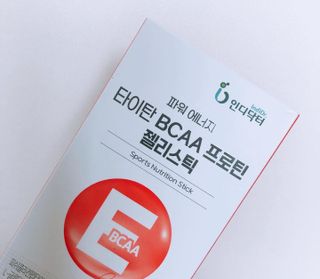 [인디닥터] 타이탄 BCAA 프로틴 젤리스틱 — 4.5점을 준 리뷰어가 2022년 5월 올린 사용 사진