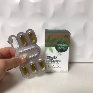 nfp 피놀라 대마종자유 — 5점을 준 리뷰어가 2021년 9월 올린 사용 사진