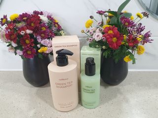 프리마인 더이상 뻣뻣하고 효과없는 탈모샴푸는 NO. 근본부터 케어하는 셀베이스 그린티샴푸(500ml) — 5점을 준 리뷰어가 2023년 2월 올린 사용 사진