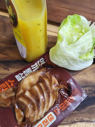 한끼통살 슬라이스 닭가슴살 — 5점을 준 리뷰어가 2023년 2월 올린 사용 사진