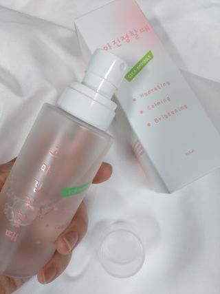 [시카앰플] 묘오한 고마진정할때 진정 스프레이 앰플 150ml — 4점을 준 리뷰어가 2021년 3월 올린 사용 사진