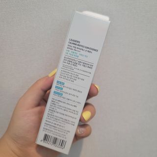 리더스코스메틱 리더스 카밍 바이오틱스 선 에센스 SPF 50+ PA++++ — 5점을 준 리뷰어가 2022년 7월 올린 사용 사진