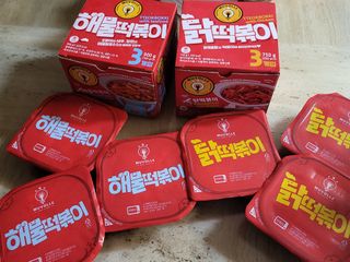 한성기업 무볼레 닭떡볶이+해물떡볶이 2종 세트 — 3점을 준 리뷰어가 2021년 10월 올린 사용 사진