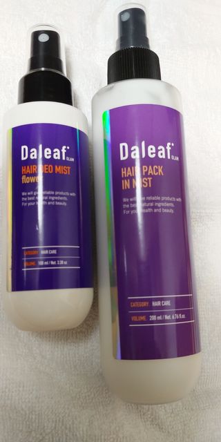 달리프 글램 헤어 데오미스트 100ml 라벤더 or 플라워 — 5점을 준 리뷰어가 2021년 3월 올린 사용 사진