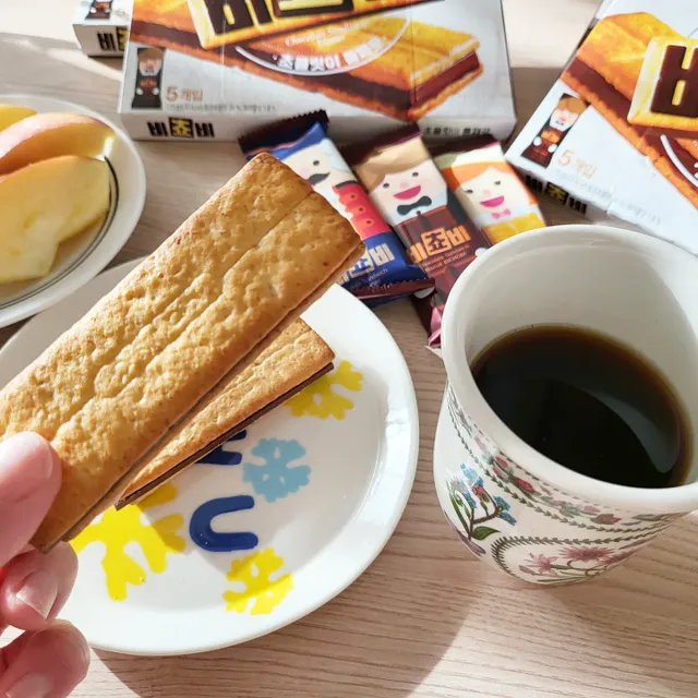 비쵸비 5P 8 케이스 리뷰 사진