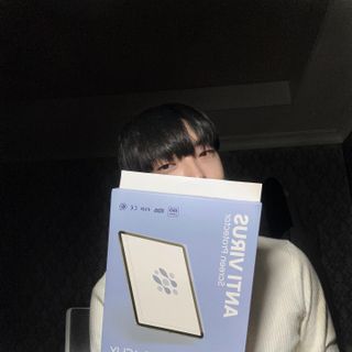 아클리브 Premium 항균 항바이러스 액정 보호필름(iPad) — 4.5점을 준 리뷰어가 2022년 10월 올린 사용 사진