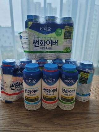 LIVE 매일바이오 썬화이버 드링킹 요거트 — 5점을 준 리뷰어가 2022년 8월 올린 사용 사진