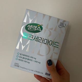 셀렉스스포츠 셀렉스 밀크세라마이드 저분자피쉬콜라겐 28포 X 1박스 — 4점을 준 리뷰어가 2021년 6월 올린 사용 사진