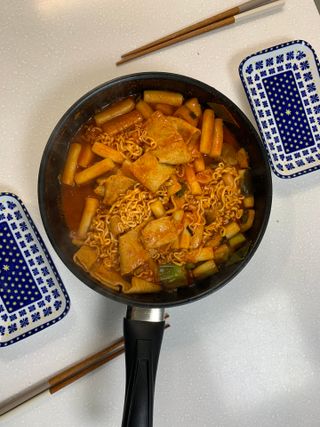 응큼떡볶이 — 5점을 준 리뷰어가 2021년 3월 올린 사용 사진