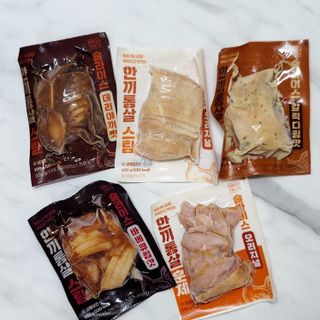 한끼통살 슬라이스 닭가슴살 — 5점을 준 리뷰어가 2023년 2월 올린 사용 사진