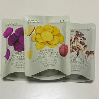 딜라이트 프로젝트 바삭한 원물칩 3종 고구마칩, 자색고구마칩, 느타리버섯칩 [총 6봉지] — 4.5점을 준 리뷰어가 2022년 3월 올린 사용 사진