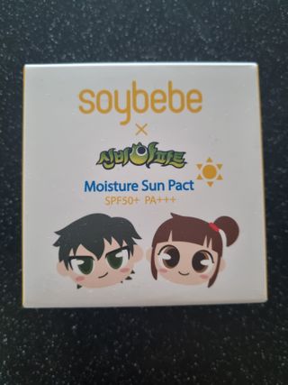 소이베베X신비아파트 모이스쳐 선팩트 SPF50+ PA+++ — 5점을 준 리뷰어가 2023년 4월 올린 사용 사진