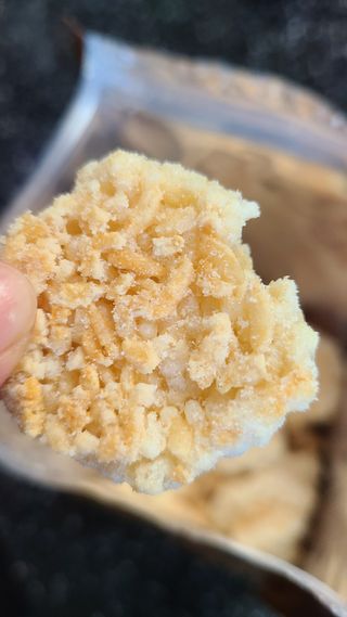 미즈꼬레아 치즈맛 누룽지크리스피 — 4점을 준 리뷰어가 2022년 3월 올린 사용 사진