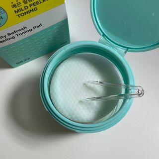 닥터에프파이브 데일리 리프레쉬 필링 토닝 패드 60매 — 4점을 준 리뷰어가 2022년 5월 올린 사용 사진