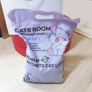 겟플렉스 켓플렉스 캣츠룸BS-1 고양이모래 4kg — 5점을 준 리뷰어가 2021년 1월 올린 사용 사진