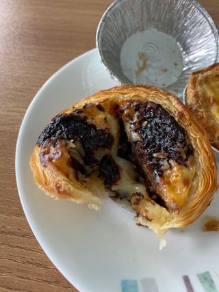 디앙뜨 포르투갈 에그타르트 오리지널 맛+패션후르츠+초콜릿타르트 맛 중 택1 — 4.5점을 준 리뷰어가 2021년 8월 올린 사용 사진