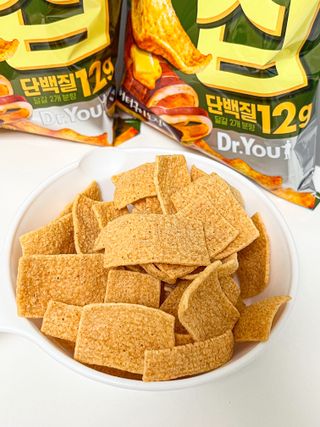 맛있게 채우는 단백질 12g, 닥터유 단백질칩 — 5점을 준 리뷰어가 2023년 12월 올린 사용 사진