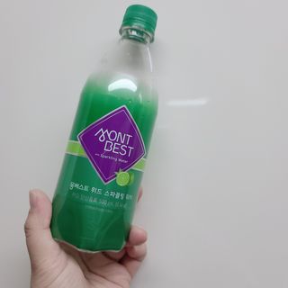 몽베스트 Montbest with Sparkling water Lime20병 — 5점을 준 리뷰어가 2021년 11월 올린 사용 사진