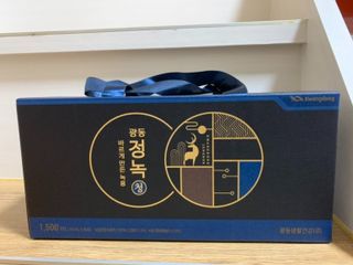광동생활건강 [광동] 바르게 만든 녹용, 광동정녹청 — 4.5점을 준 리뷰어가 2021년 11월 올린 사용 사진