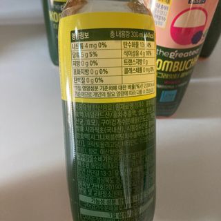 더그레잇티 콤부차 [매일유업] 더그레잇티 44kcal 콤부차 300ml *12개입 (오리지널 6개+베리리치 6개) — 5점을 준 리뷰어가 2023년 8월 올린 사용 사진