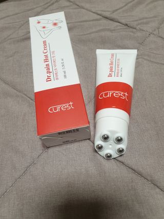 건강누리인터내셔날 큐어레스트 스포츠 마사지 닥터페인 바디 핫 롤링 볼 크림(100ml) — 5점을 준 리뷰어가 2022년 3월 올린 사용 사진