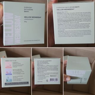 소담스퀘어 상암 Evreryday Bath Bomb Day7(에브리데이 배쓰밤 데이7) / 7종 중 2종 랜덤발송 — 4점을 준 리뷰어가 2022년 11월 올린 사용 사진
