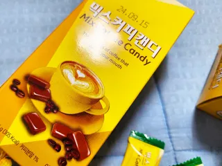 (주) 피치코리아 믹스커피캔디76g x2개입 — 4점을 준 리뷰어가 2022년 11월 올린 사용 사진