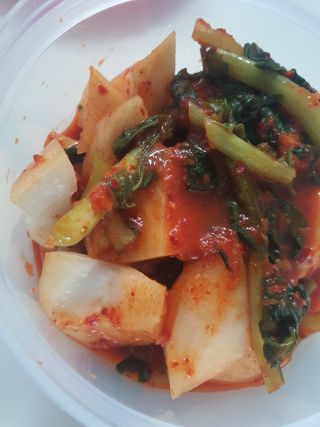 셰프애찬 알타리김치 총각김치 1kg — 5점을 준 리뷰어가 2022년 10월 올린 사용 사진