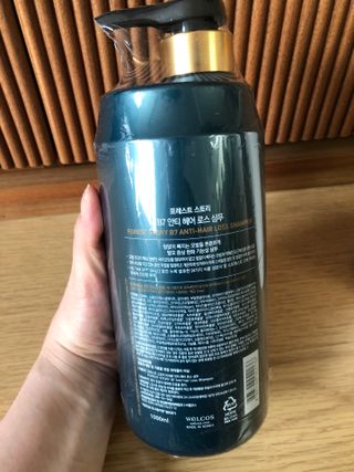 [포레스트스토리] B7 안티 헤어로스 샴푸1,000ml + 헤어팩 1,000ml — 5점을 준 리뷰어가 2021년 3월 올린 사용 사진