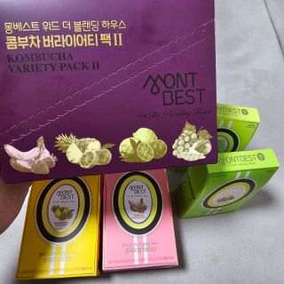 [몽베스트] 위드 더 블랜딩 하우스 콤부차 _ 버라이어티팩II — 5점을 준 리뷰어가 2023년 12월 올린 사용 사진