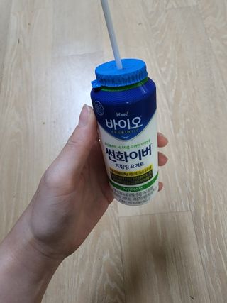LIVE 매일바이오 썬화이버 드링킹 요거트 — 5점을 준 리뷰어가 2022년 8월 올린 사용 사진