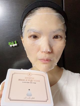 [멀블리스데일리] 멀블리스 인텐스 퀵 데일리 마스크 1팩 30매 — 5점을 준 리뷰어가 2022년 12월 올린 사용 사진