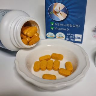 에이치알팜 조인트-서포트 보스웰리아 MSM 650mg x 120정 — 5점을 준 리뷰어가 2021년 7월 올린 사용 사진