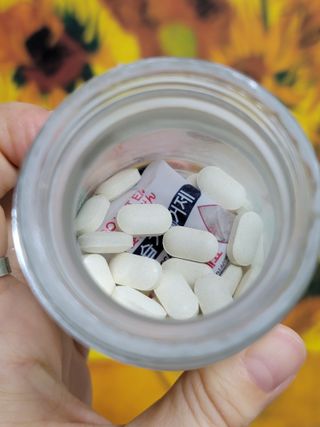 체인미 엘라스틴 콜라겐으로 이뻐진데이 500mg x 30정 — 4점을 준 리뷰어가 2021년 12월 올린 사용 사진