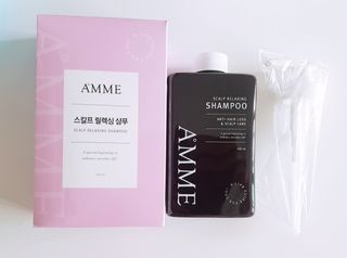아므 스칼프 릴렉싱 샴푸 — 5점을 준 리뷰어가 2021년 5월 올린 사용 사진