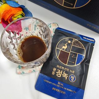 광동생활건강 [광동] 바르게 만든 녹용, 광동정녹청 30포. — 5점을 준 리뷰어가 2022년 6월 올린 사용 사진