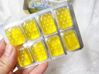 마요라 히말라야 솔트 캔디 2종-페퍼민트 맛, 라임민트 맛 — 5점을 준 리뷰어가 2022년 12월 올린 사용 사진