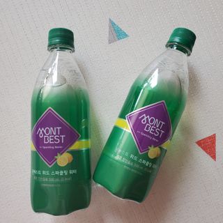 몽베스트 Montbest with Sparkling water Lemon OR Lime 20병(랜덤) — 5점을 준 리뷰어가 2021년 10월 올린 사용 사진