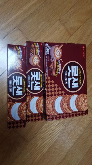롯데제과 롯샌 카페크런치 — 5점을 준 리뷰어가 2021년 10월 올린 사용 사진