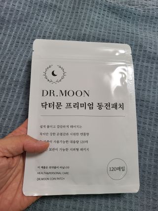 [닥터문] 프리미엄 동전패치 멘톨향 120매 — 5점을 준 리뷰어가 2022년 7월 올린 사용 사진