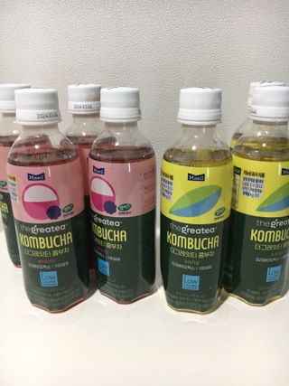 더그레잇티 콤부차 [매일유업] 더그레잇티 44kcal 콤부차 300ml *12개입 (오리지널 6개+베리리치 6개) — 5점을 준 리뷰어가 2023년 7월 올린 사용 사진
