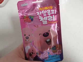 [팔도] 잔망루피젤리 믹스베리맛 42g 8개 — 5점을 준 리뷰어가 2022년 3월 올린 사용 사진
